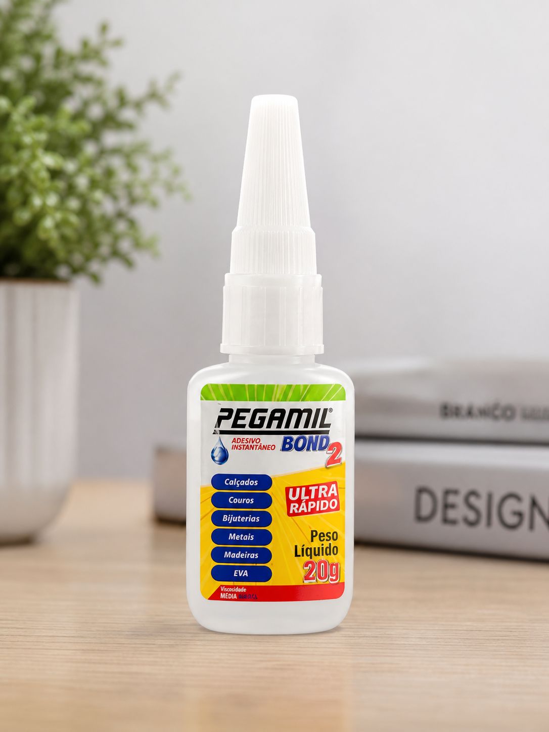 Cola Universal PEGAMIL 20g - BOND _ ADESIVO INSTANTÃNEO.
