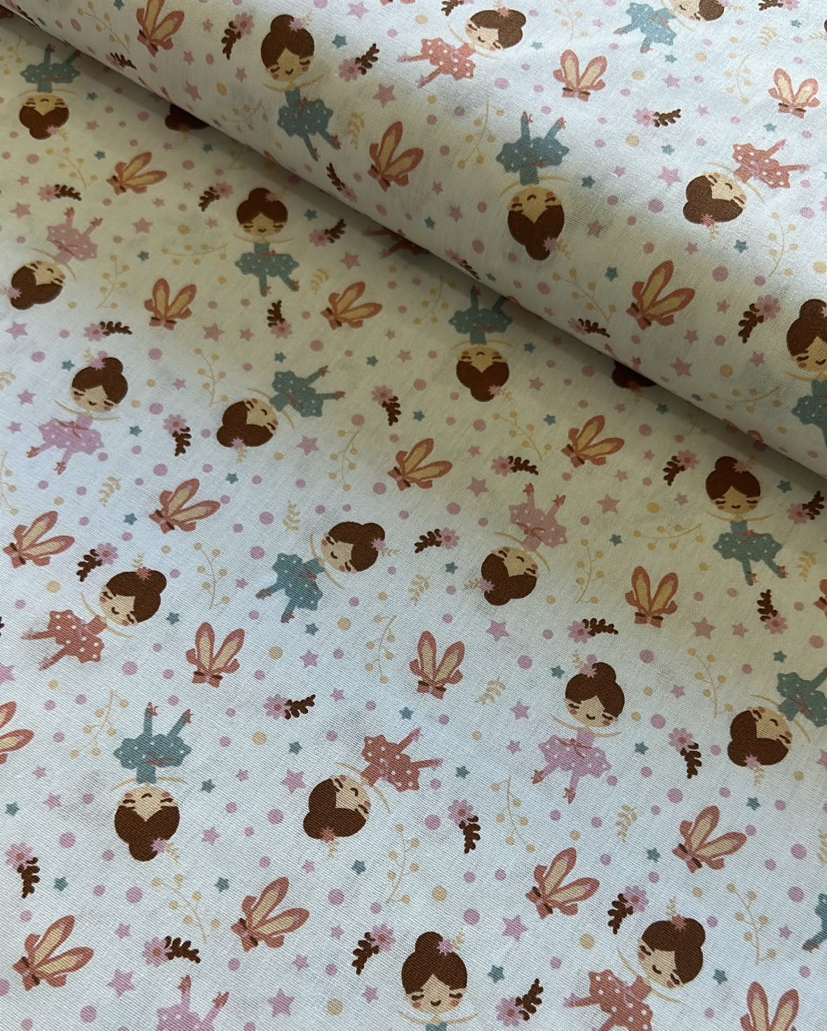 TECIDO TRICOLINE ESTAMPADO 100% ALGODÃO