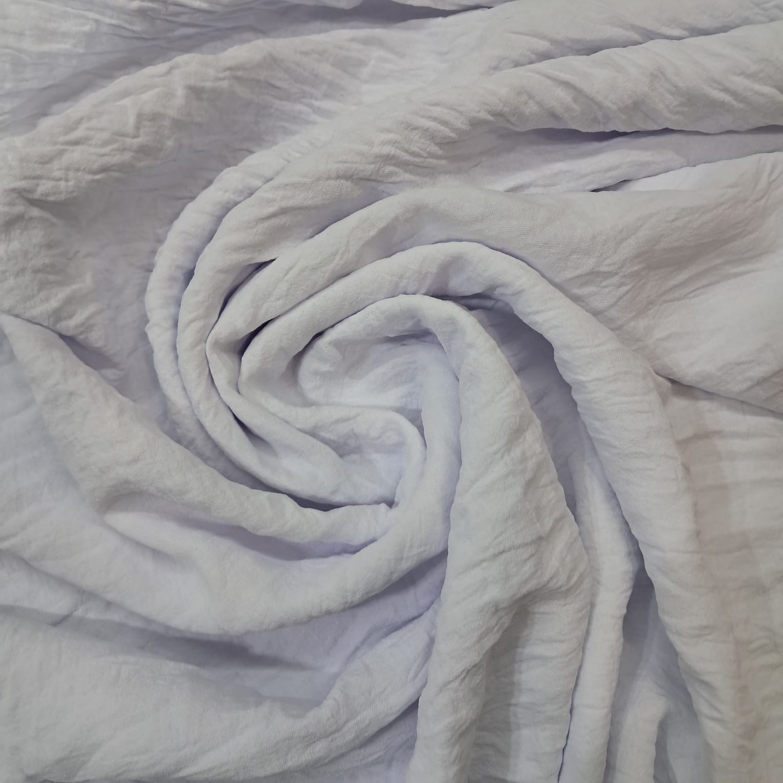 CREPE AIR FLOW DUNA 100% Poliéster BRANCO