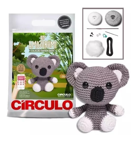 Kit Amigurumi Círculo *TODAS AS COLEÇÕES* - Kit Completo Crochê