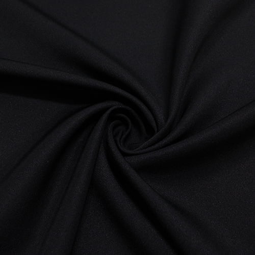 TECIDO GABARDINE 100% POLIÉSTER PRETO