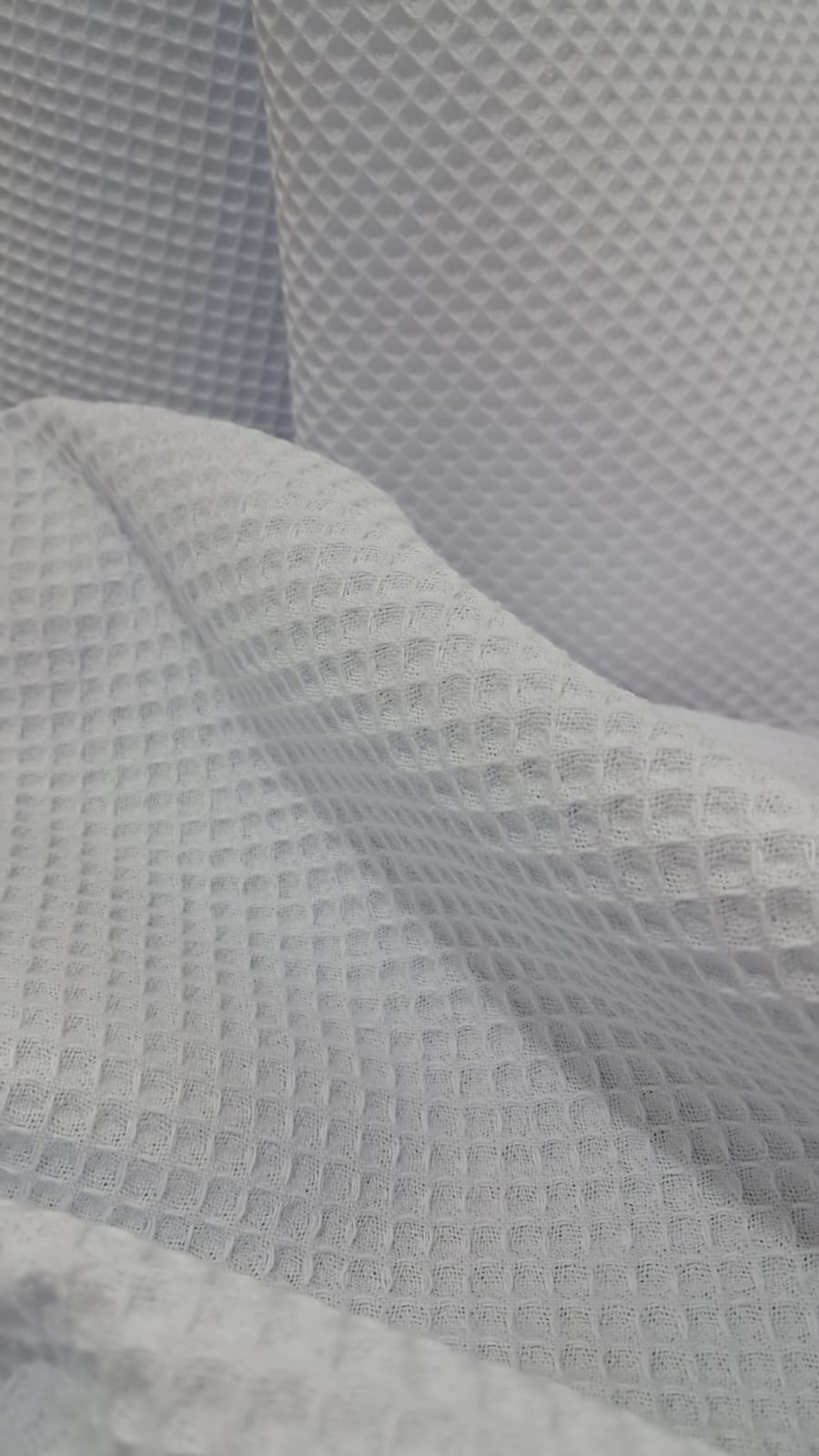 TECIDO FAVO PORTUGAL 100% ALGODÃO. 1,60 DE LARGURA. 