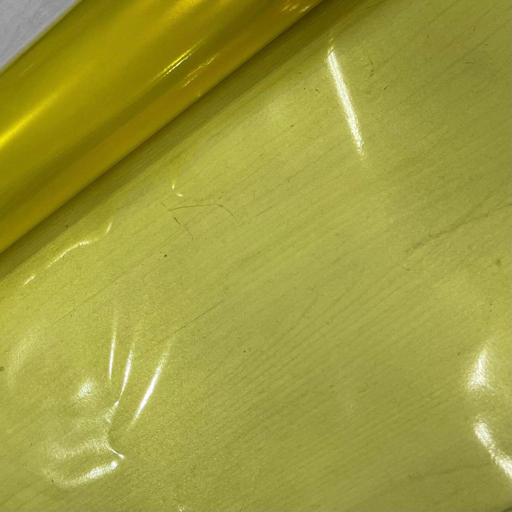 Plástico Cristal Amarelo  20g 0,50cm X 1,40 de Largura 