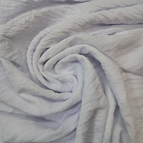 CREPE AIR FLOW DUNA 100% Poliéster BRANCO