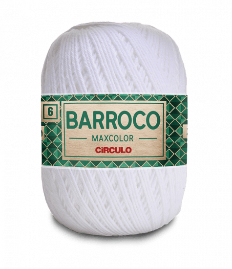 BARBANTE BARROCO MAXCOLOR Nº06 400G - 8001