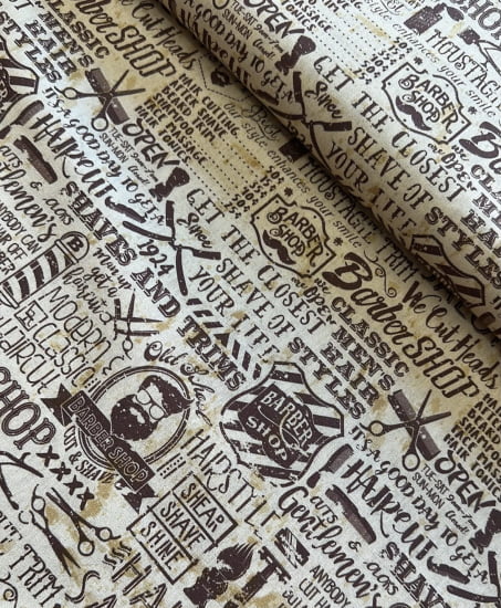 TECIDO TRICOLINE ESTAMPADO 100% ALGODÃO PERIPAN CABELEIREIRO TECIDO TRICOLINE ESTAMPADO 100% ALGODÃO PERIPAN CABELEIREIRO