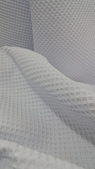 TECIDO FAVO PORTUGAL 100% ALGODÃO. 1,60 DE LARGURA. 