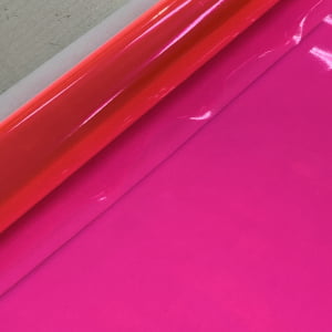 Plástico Cristal Rosa Neon 20g 0,50cm X 1,40 de Largura