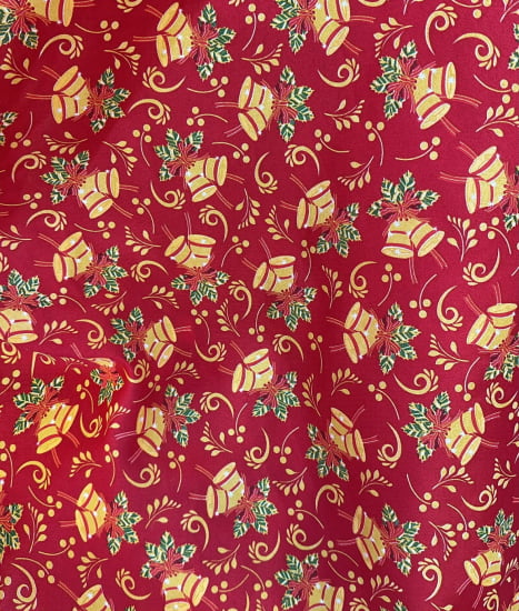 TECIDO 100% POLIÉSTER NATAL FD VERMELHO TECIDO 100% POLIÉSTER NATAL FD VERMELHO