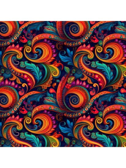 TECIDO TRICOLINE ESTAMPADO 100% ALGODÃO DIGITAL COLEÇÃO CULTURAS 01