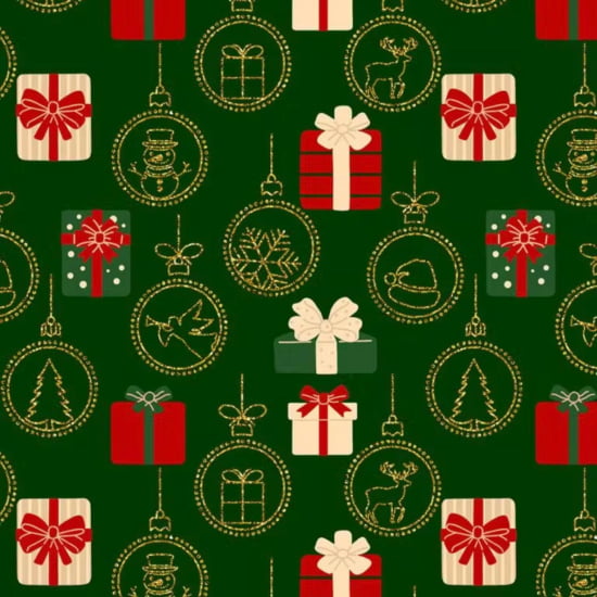 TECIDO TRICOLINE LISO 100% ALGODÃO PERIPAN PRESENTES NATAL