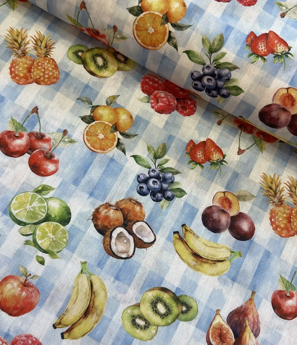 TECIDO TRICOLINE ESTAMPADO 100% ALGODÃOO