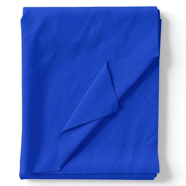 TECIDO TRICOLINE LISO 100% ALGODÃO AZUL ROYAL 